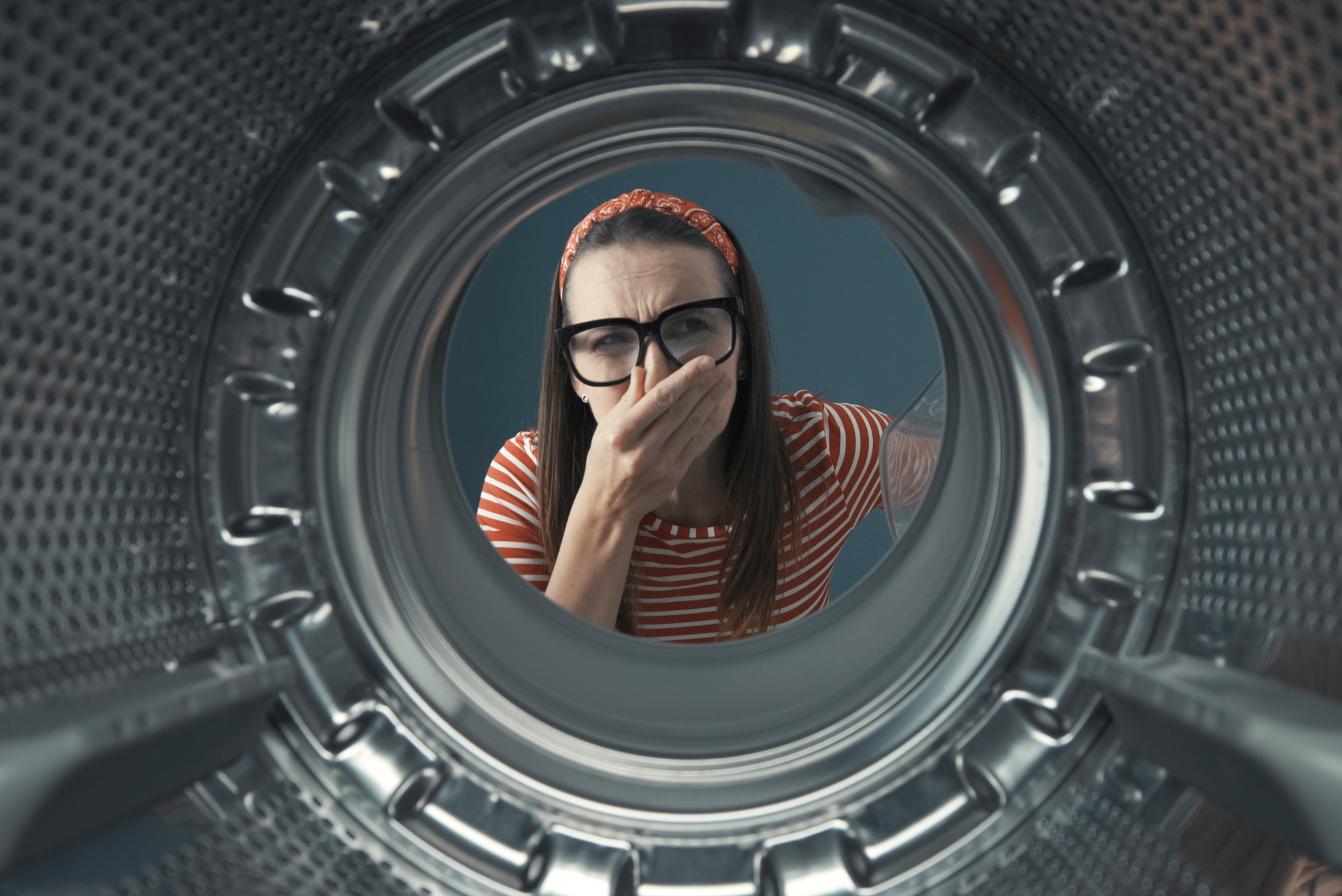 Dealing with a smelly washing machine