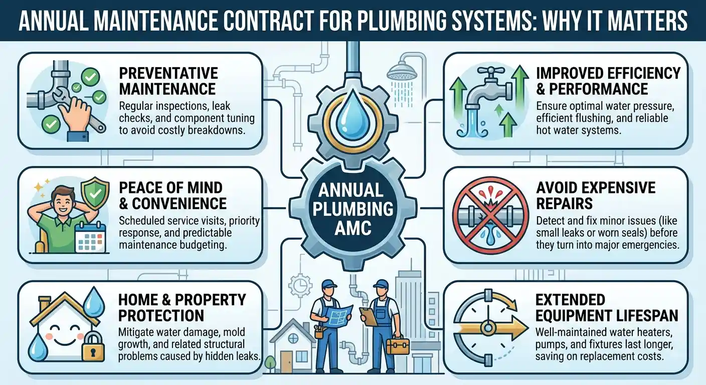 Annual Maintenance Contract for Plumbing Systems